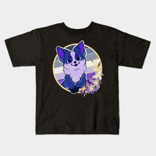 Butch corgi Kids T-Shirt